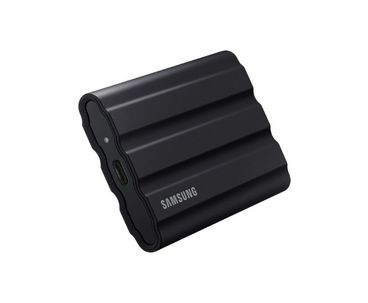 2 TB SSD SERIE PORTABLE T7 SHIELD BLACK SAMSUNG EXTERNO