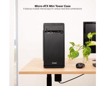 CAJA MINITORRE MICROATX TQC-4702U3C-B NEGRO TOOQ