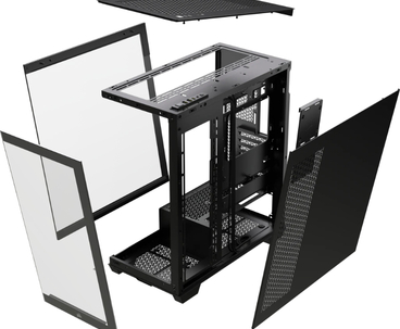 CAJA SEMITORRE ATX 3500X TG BLACK CORSAIR