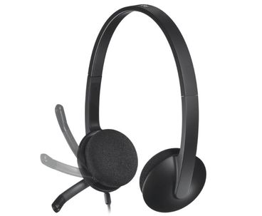 AURICULAR + MICROFONO H340 SUPRESION DE RUIDO NEGRO LOGITECH