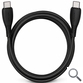CABLE USB-C A USB-C 60W 2.0 3A 1 M NEGRO VENTION